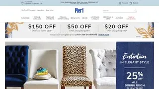 Pier 1 Coupons and Promo Code